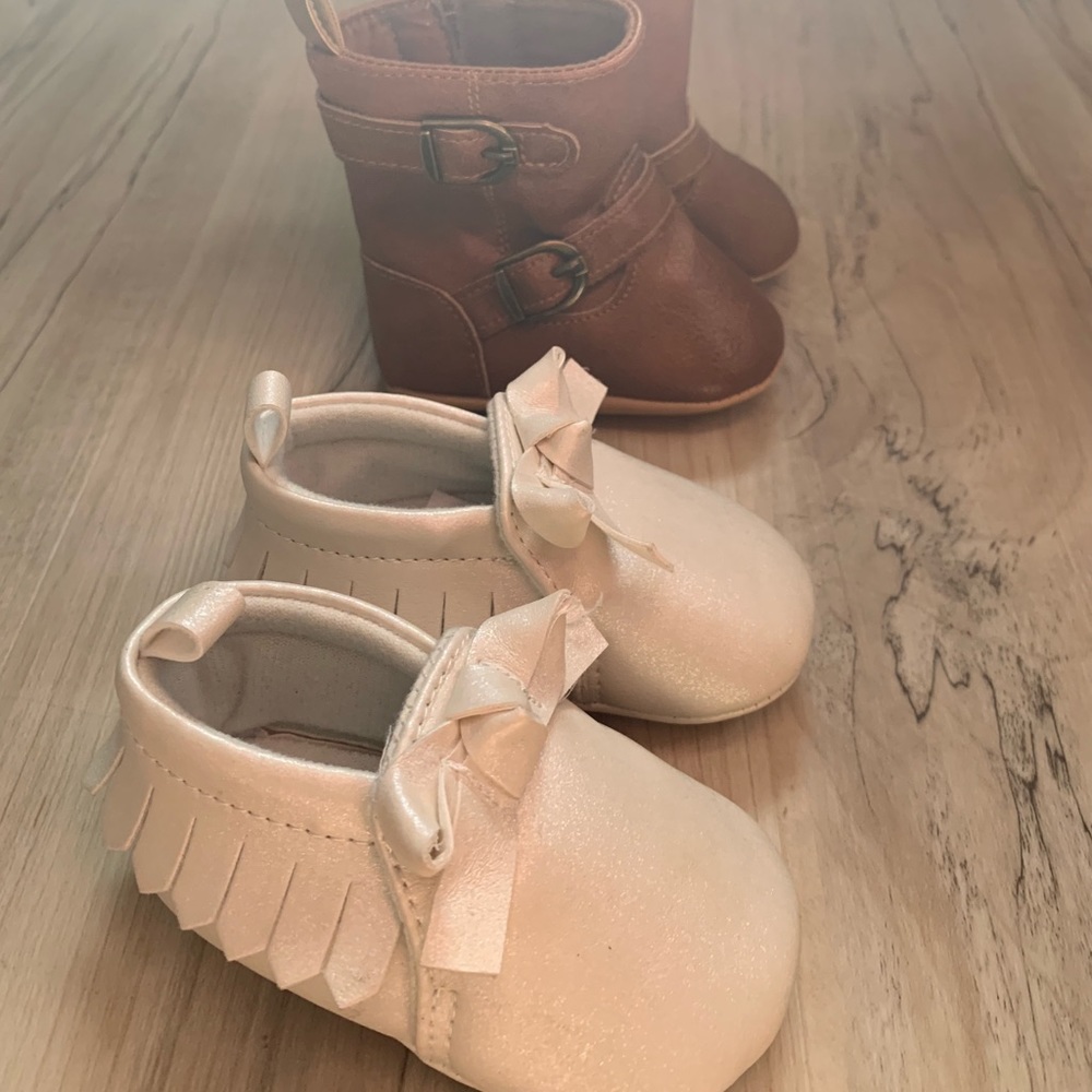 Newborn girl shoes